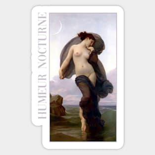 Evening Mood by Bouguereau Sticker